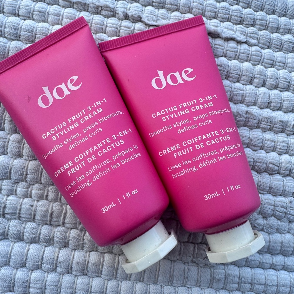 Dae Cactus Fruit 3-in-1 Styling Cream Bundle 2x 1 oz Travel Size New